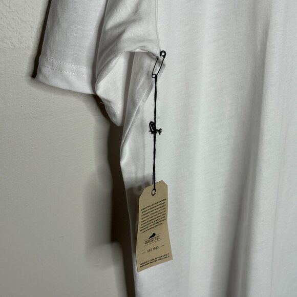 Maker's Mark Men's T-Shirt XL White Front Pocket Basics Casual - Picture 6 of 9